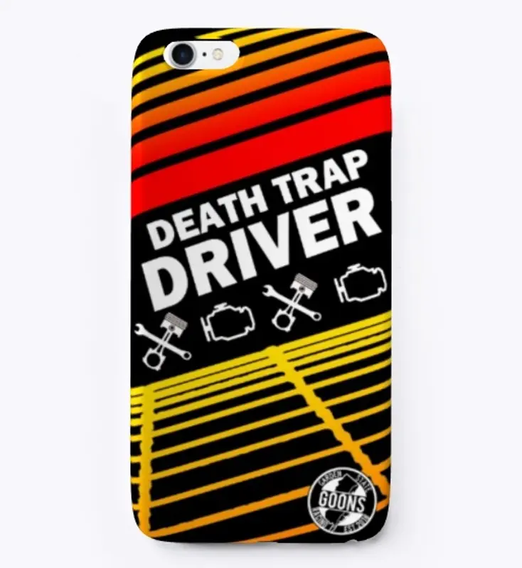 DEATH TRAP DRIVER - Retro iPhone Case